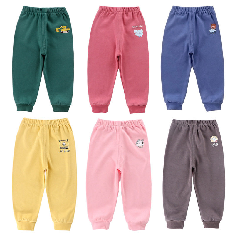 Special autumn children punching pants boys girls and boys pure cotton pants baby casual baby pants