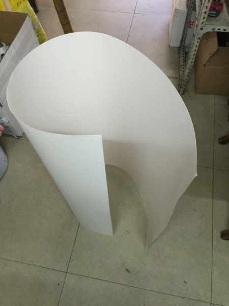White cardboard pattern paper shoe design cardboard double-sided white cardboard 250g sample paper