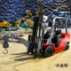 Forklift Remote Control Olympian Toy Male Alloy Car Engineering