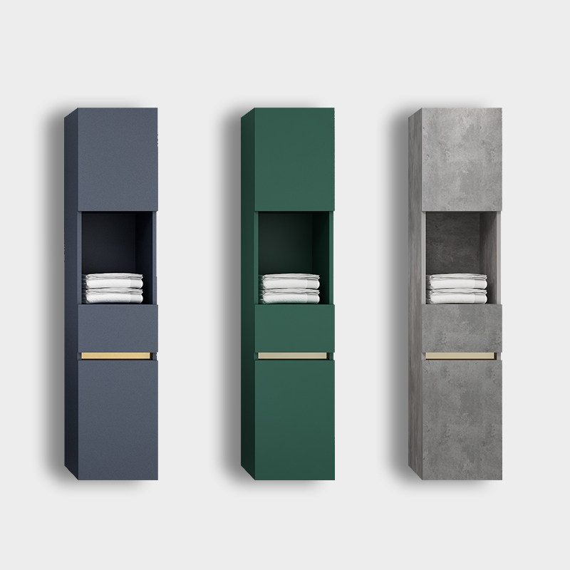Nordic Minimalist Modern Bathroom Storage Cabinet Storage Cabinet Side Cabinet Side Cabinet Bathroom Cabinet Combination Storage Wall Cabinet Wall Cabinet