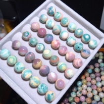 Weissen jewelry Breed Ceramic series of blue - ceramic string of blue - bead canvas can be ordered to select the decorative blue flowers