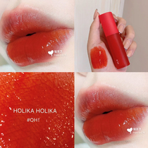 South Korea holika love lip glaze 08 water light mirror peach milk tea color cuddly air lip gloss 07 05 02