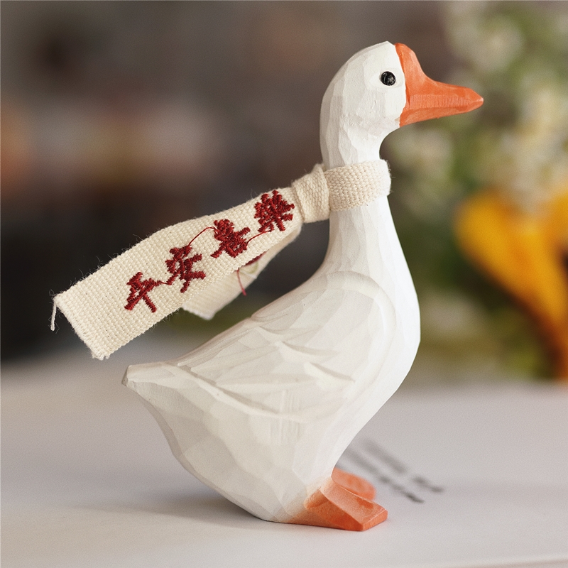 Ping An Joy Duck I love you duck Nordic wind in wind gift original carpenter artisanal swing