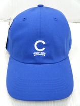 MLB American professional baseball Chicago Cubs old hat baseball hat ball hat blue adjustable