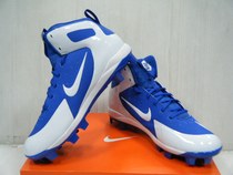 NIKE ALPHA HUARACHE high bar Base Ball shoes rubber nail red blue black 3 colors