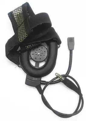 Recommended stock BOWMAN Elite2 black high imitation quality one-sided tactical ear compatible TRI talkie
