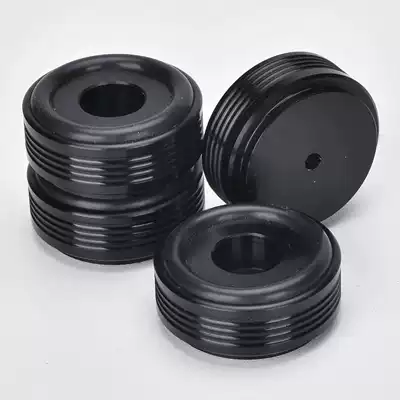 44X17mm aluminum machine foot pad CD machine foot nail all aluminum alloy power amplifier machine foot shockproof non-slip foot pad rubber pad