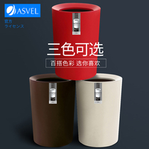 Japanese asvel home uncovered trash can small countertop living room home Japanese creative mini trash can