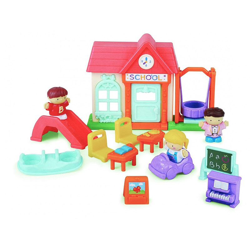 Playgo Bellego Music over Home Scene Suits School Octaonic Box TV Ocean Gallery Dinosaur Burger 