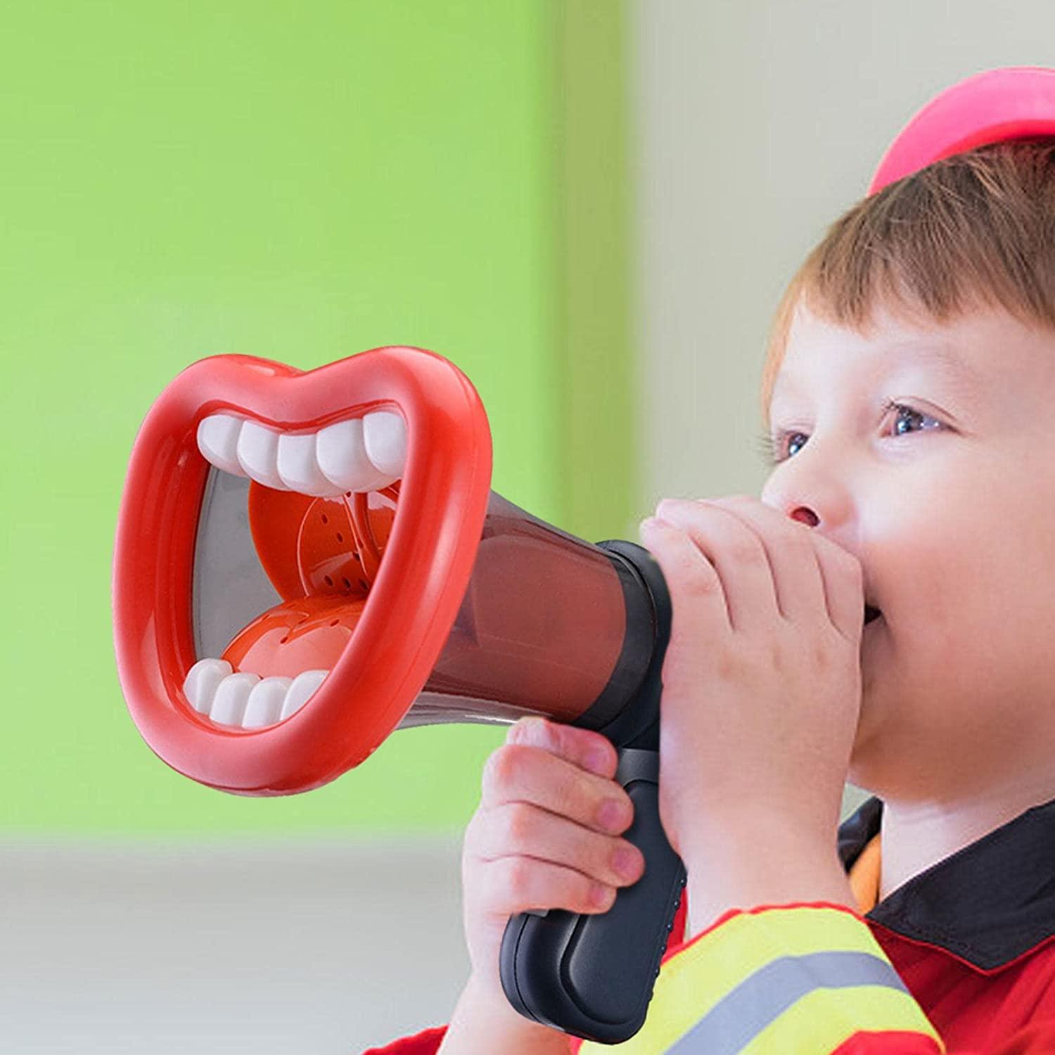 Small Horn Children Toy Fun Speaker Change Sound Microphone Megaphone Microphone Baby Cosplay Hold 