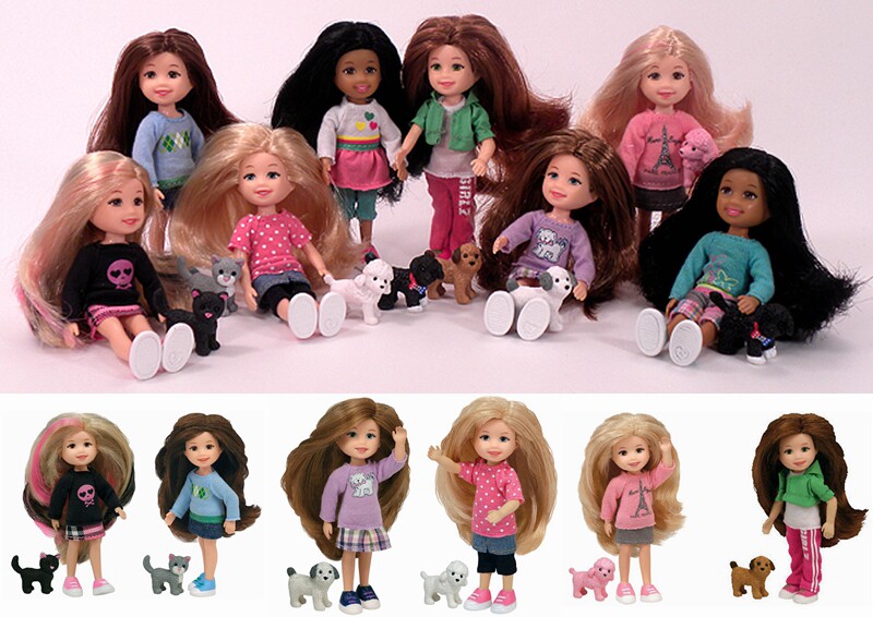 Collectible exquisite good-looking Ty Lil Ones Mini Lily Doll pocket girl gift toy