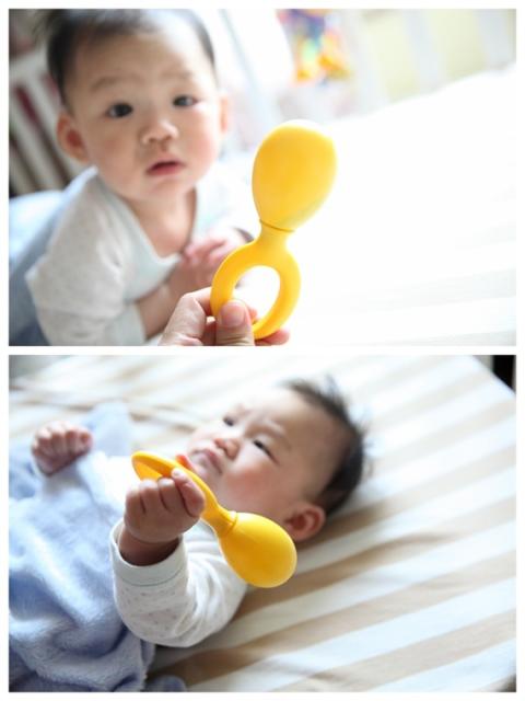[Giải phóng mặt bằng] Đồ chơi âm nhạc Orff Nhạc cụ cho trẻ em Bộ gõ cát nhỏ / Đồ chơi búa cát Dumbbell đồ chơi cho trẻ sơ sinh
