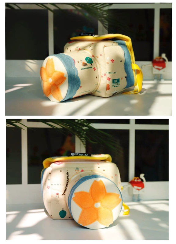 cherry nóng Canon 200D gói túi 5d3 760d 80D 60D 77D 6d2 camera SLR A7M3 dày - Phụ kiện máy ảnh kỹ thuật số túi đựng máy ảnh bằng da