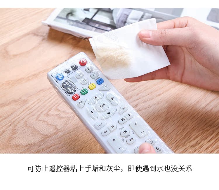 TV điều khiển từ xa teo phim tấm vải liệm bảo vệ bụi xa chuyên dụng bảo vệ thành khuôn 5 - Bảo vệ bụi áo điều hòa