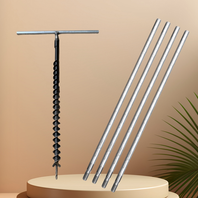 Well Drilling Tools, Soil Drilling Tools, Manual Drilling, Ground Drilling, Tree Planting, Hole Digging Tool