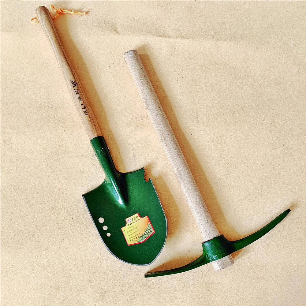 Outdoor Ocean pick Large Number of Military Military-pick Manganese Steel Pick Cross Pick Axe Hoe Goat pickaxe Sheep Pick Tips two-head pickaxe hoe