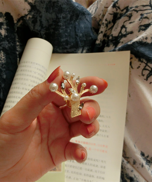 Broche en Alliage argent plaqué or - Ref 1171135 Image 7