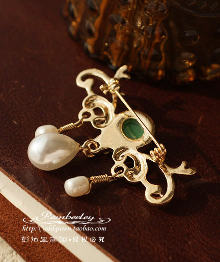 Broche en Alliage argent plaqué or - Ref 1174016 Image 7