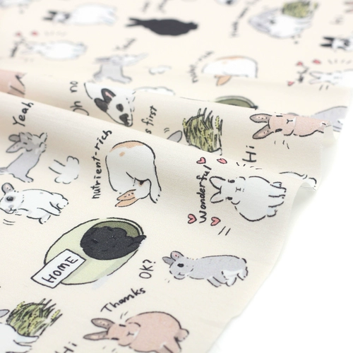 Хлопковый кролик, ткань, «сделай сам», детская одежда, стиль