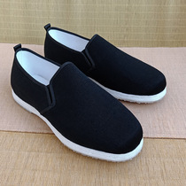 New old Beijing cloth shoes handmade soft bottom dress low heels