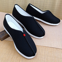 Spring and autumn old Beijing cloth shoes Chinese handmade thickened melaleuca dress monks nuns monks meditation shoes