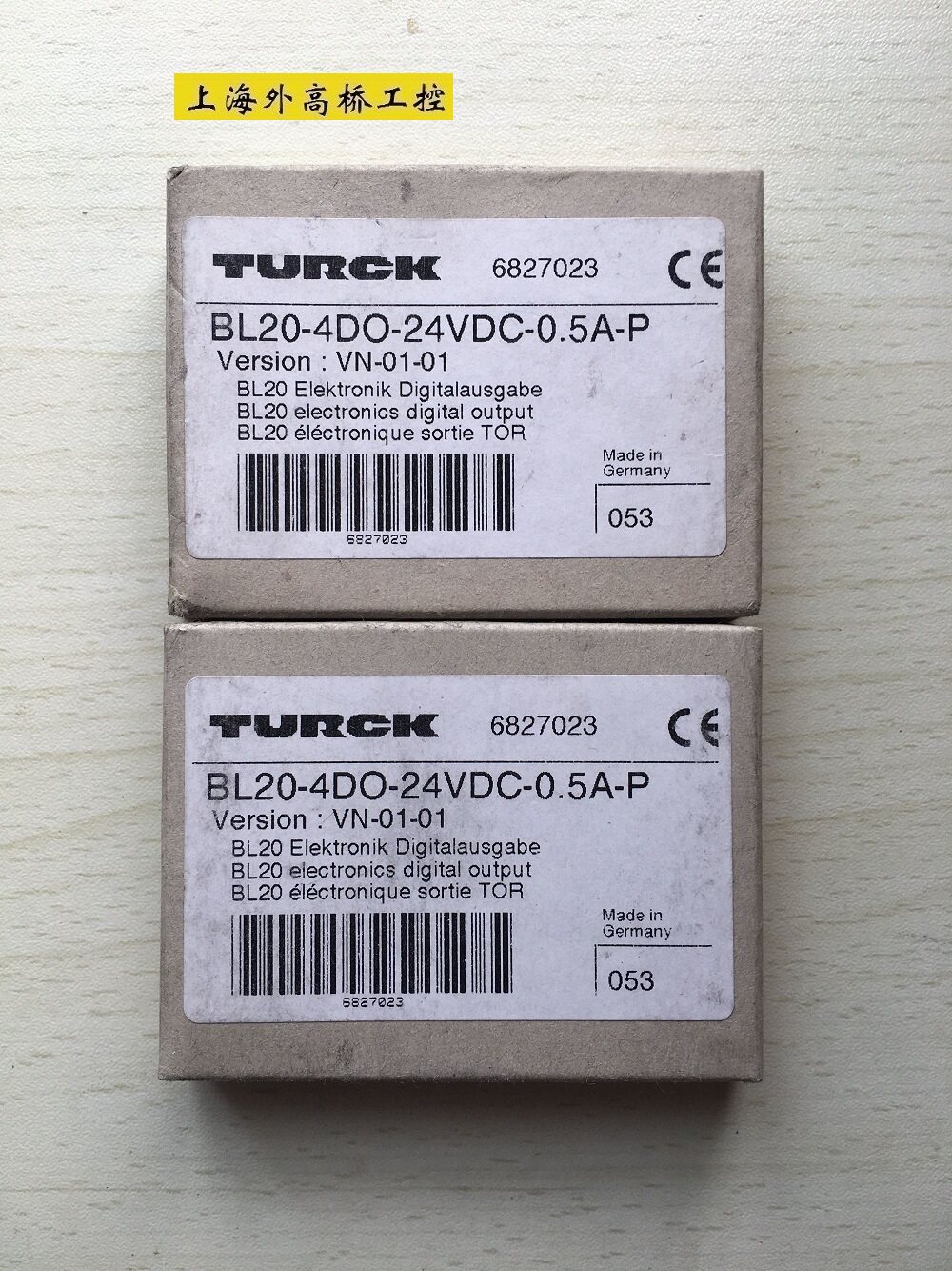 New original German TURCK TURCK module BL20-4DO-24VDC-0 5A-P Spot 6827023