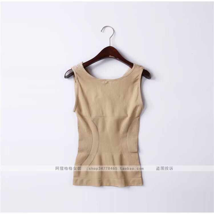 [Giải phóng mặt bằng] Cơ thể liền mạch định hình vest nữ Đầm ren cổ chữ V nâng đỡ ngực bộ quần áo lót định hình