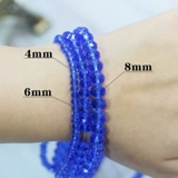 Бусины, браслет с одной бусиной, браслет из бисера ручной работы, ожерелье и браслет, 4mm