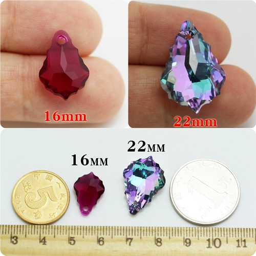 Лиственный кленовый лист, подвеска, серьги, аксессуары, 22м