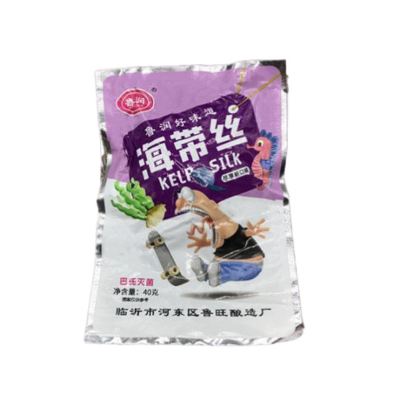 Shandong pickles, Linyi pickles, pickled sea vegetables, slightly spicy, delicious, Lurun kelp shreds, 50 bags of breakfast side dishes