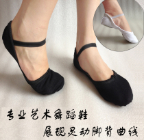 Boat Type Children Dance Shoes Practice Shoes Foot Tip Soft-bottom Ballet Shoes Shipshape Cat Claw Shoe Body Fitness Shoes