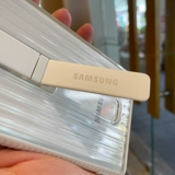 Samsung, S22, оригинальный чехол для телефона, S22, прозрачный защитный чехол, трубка, силиконовый ультратонкий чемодан подходит для мужчин и женщин, защита при падении, бизнес-версия, простой и элегантный дизайн, женский стиль