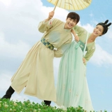 Рабочое ханьфу подходит для мужчин и женщин для влюбленных, ретро костюм