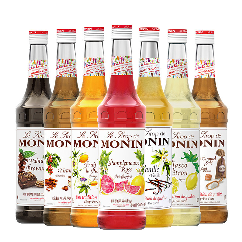Morin Flavored Syrup, Mojito, Mint, Passion Fruit, Red Grapefruit, Coffee, Cocktail, Juice, Multiple Flavors to Choose from