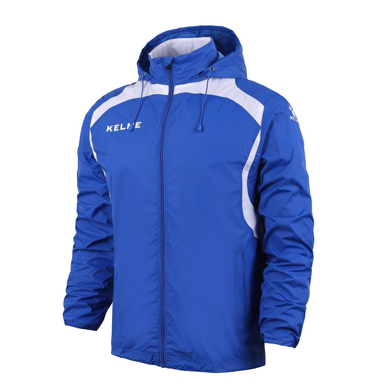 KELME Kalmei thể thao áo gió giản dị nam và nữ mùa thu và mùa đông bóng đá đào tạo áo gió không thấm nước áo khoác không thấm nước áo khoác dù nam chống nước