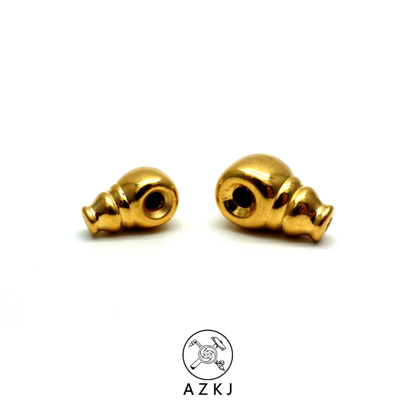 NAND Gold 999 Pure Gold Hollow One Pacifier Horse Milk Three-way Buddha Head Wenwan Buddha Beads Bracelet Accessories