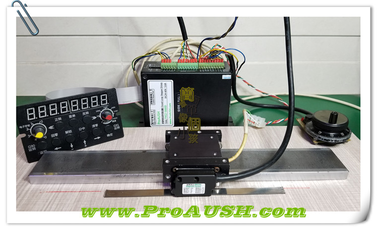 Step-type linear motor full closed-loop drive) servo-grating) Magnetic grid ruler) Compensation feedback