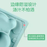 Стульчик для кормления, детская обеденная тарелка, посуда, силиконовый комплект для еды, защита при падении