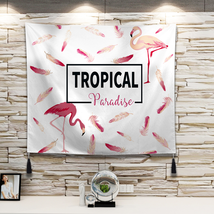 Nền vải treo lưới màu đỏ sống tấm thảm ký túc xá trang trí treo tường phòng ngủ nữ Bắc Âu phòng khách hiện đại tối giản 	thảm treo tường 3d