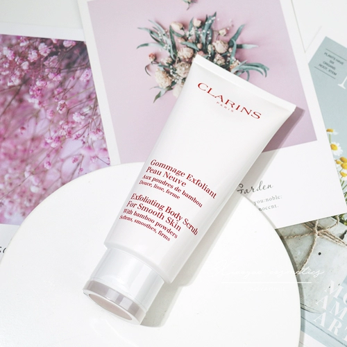 Clarins, шелковистый скраб для тела, отшелушивающая лечебная глина, 200 мл, глубокое очищение