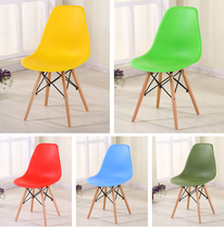 Leisure chair Simple Nordic coffee Creative fashion Office dining chair Conference chair Training reception guest chair