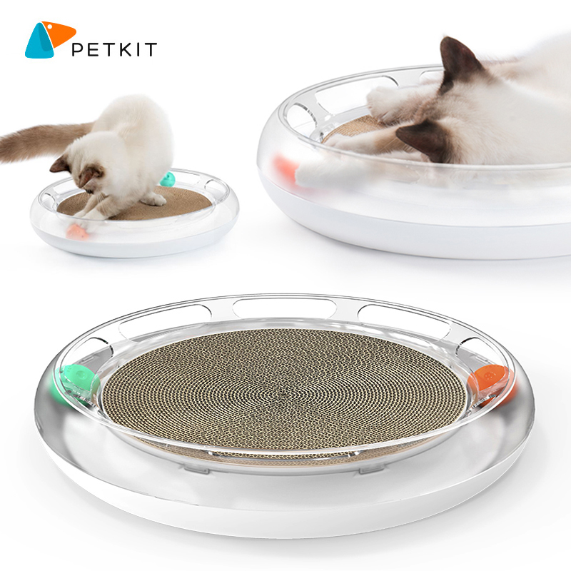 Xiaope Multi-Function Playground Cat Scarlet Cat Toy Round Tall Plate Rail Ball Grinding Claw Combination Replaceable