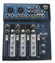 XUOKA MUSICBOX MB2400 portable miniature recording mixer 48V with voice playback reverb mixer