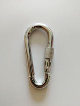 304 stainless steel load-bearing quick hanging buckle rock climbing with climbing buckle chain buckle promotion with lock safety buckle