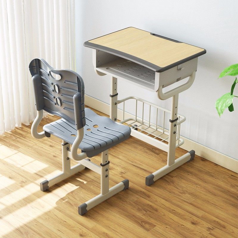 Desks and chairs for primary and secondary school students Children's learning desk training class Tutoring class School desk home writing desk set