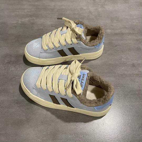 七七主人家 棉鞋女2024冬季新款爆款鞋子女加绒保暖板鞋女款原创