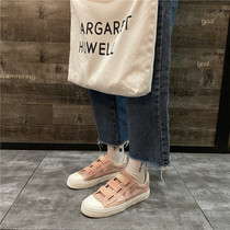 Huili womens shoes 2021 summer new Korean version of wild canvas shoes womens ins tide leisure students street shoes women