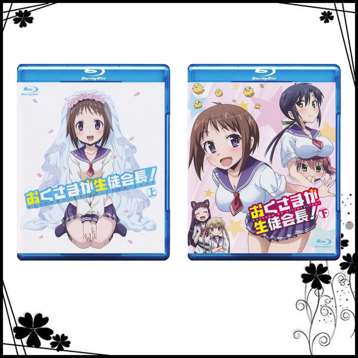 The character wife in BD Blu-ray Animation is the student's president 1-2 volumes 25Gx2