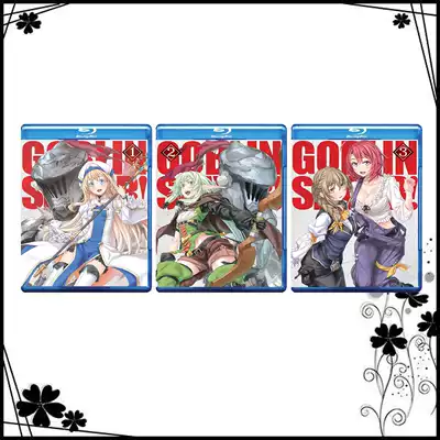 BD Blu-ray animation middle word Goblin killer 1-3 volume 50Gx3
