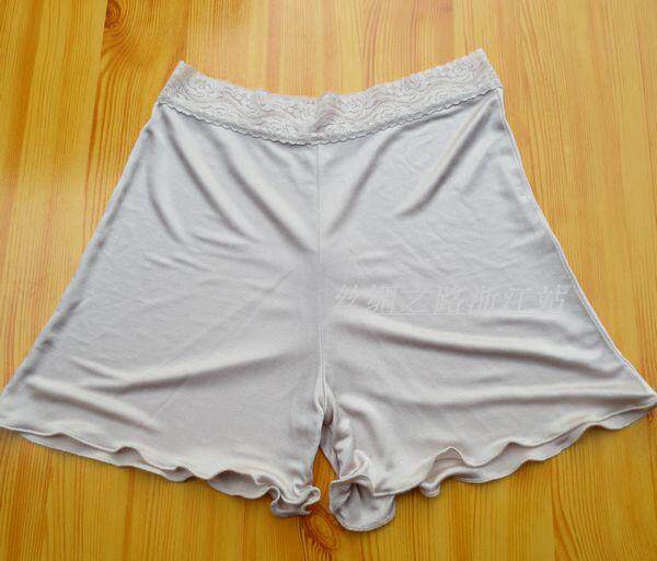 Slip leggings en soie tricotés en soie - Ref 662498 Image 14
